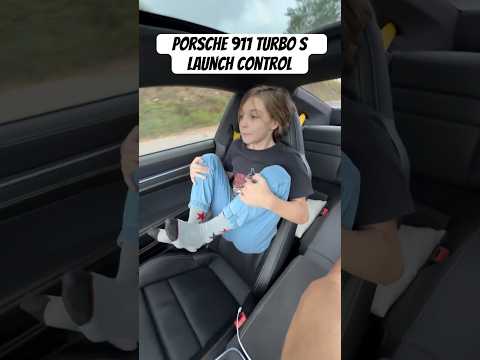 Porsche 911 turbo S launch 🚀 control #automobile #porsche #turbo #autos