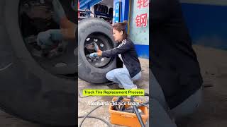 Truck Tire Replacement Process