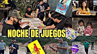 NOCHE DE JUEGOS EN FAMILIA♥️JUGAMOS A ESTOS JUEGOS DE NUESTRA INFANCIA👦🏻👧🏻