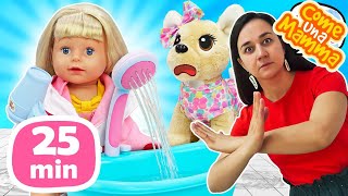 Show per bambini Come Una Mamma 👩‍👧: episodi più divertenti e giochi con le bambole! 😂🧸