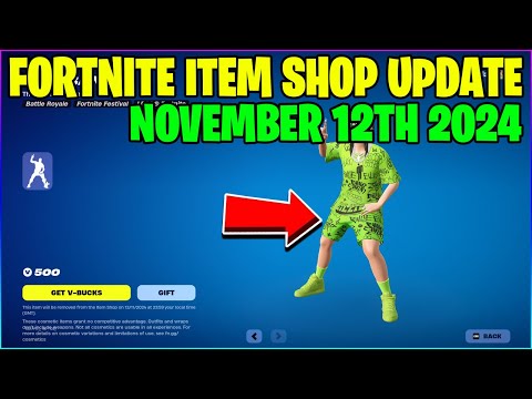 HEADBANGER EMOTE IS BACK! Fortnite Item Shop [November 12th, 2024] (Fortnite Battle Royale)