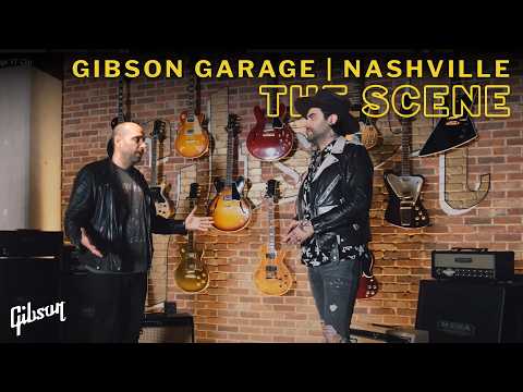 SECRET guitar room at Gibson Garage Nashville 