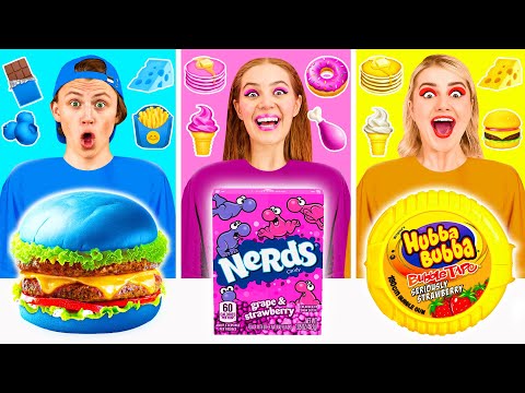 Food of The Same Colors Challenge | Funny Challenges by TeenChallenge