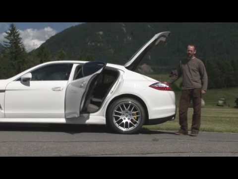 Porsche Panamera driven