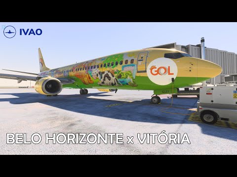 GOL CHICO BENTO - CONFINS X VITÓRIA - 737-800 - REDE IVAO