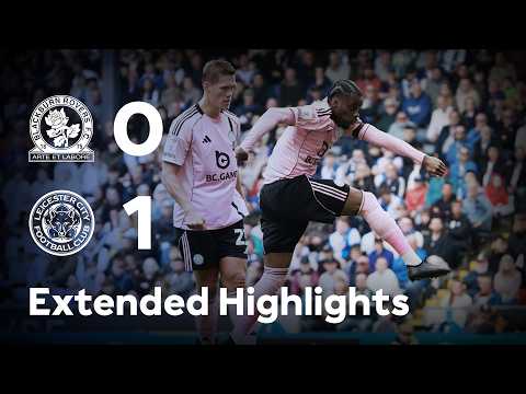Resumen del partido Blackburn - Leicester