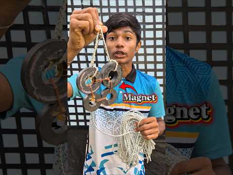 Treasure Hunting With Magnet #shorts #shortvideo