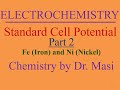 Galvanic Cell Reactions and Potentials