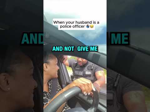This Cop Pulls Over His Own Wife ๐๐