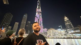 Burj Khalifa live light Show