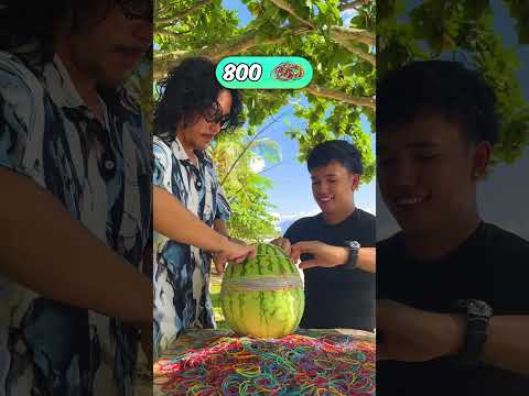 Watermelon V.s Rubber Bands