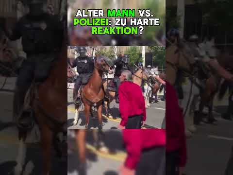 Polizei eskaliert auf Demo! Hat er das wirklich verdient?