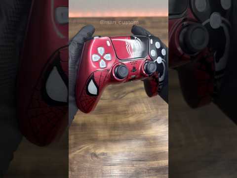 Custom PlayStation5 Controller For spiderman  & venom
