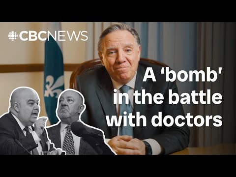 YouTube video thumbnail: Quebec ‘won’t Give in’ to Doctors as Premier Threatens Bill to end Conflict Over Their pay