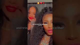 Nicki was appalled😭🤣 #nickiminaj #rihanna #shorts #viral #explore