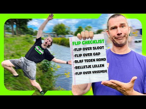 FLIP CHECKLIST MOEILIJK EN HILARISCH! 🚨FLIP OPDRACHT 3🚨