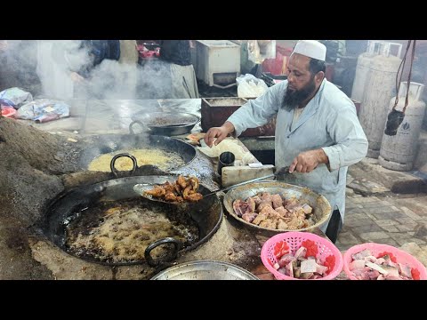 Muhammad Ali Machli Farosh - Shabqadar Fish Point Charsadda | Spicy Masala Fish Fry | Chicken Roast