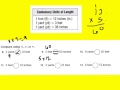 Conversions and Comparisons of Lengths