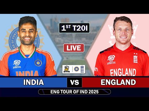 INDIA vs ENGLAND 1st T20 MATCH LIVE SCORES | IND vs ENG LIVE MATCH COMMENTARY | INDIA BATTING