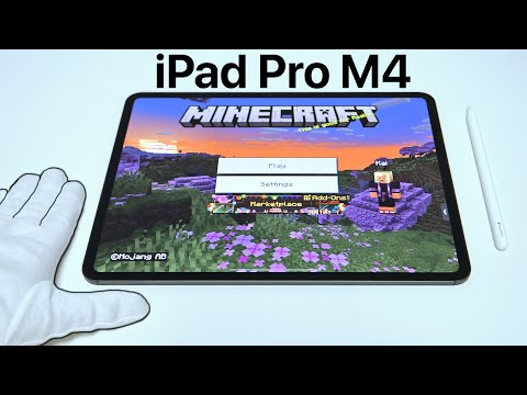 $2600 iPad Pro M4 Unboxing - Best Tablet for Gaming? (M4 vs M1 Gaming Test)