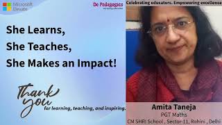 Meet Our Educator: Amita Taneja