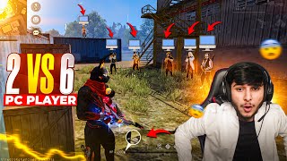 OMG 😲 Smooth & Tufan FF Vs 6 Pc 🖥️ Subscribers 😦