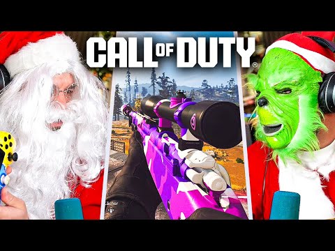 le PERE NOËL vs le GRINCH sur le MEILLEUR CALL OF DUTY !