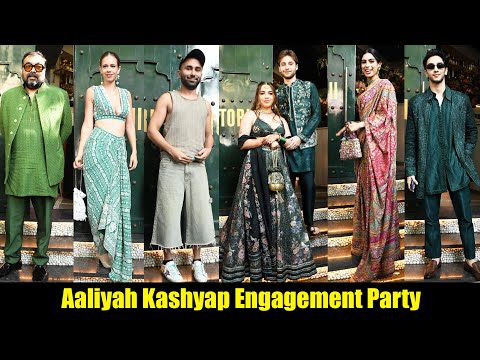 Khushi, Vedang, Orry, Imtiaz Ali, Kalki Koechlin At Anurag Kashyap's Daughter Engagement Party