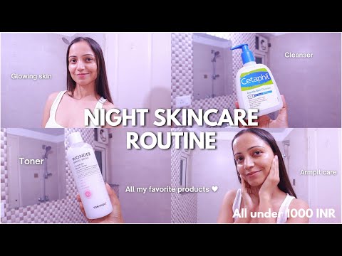 My Nightly Skincare Routine 🌙 | personal favorite products + step by step guide | Gulguli Singh