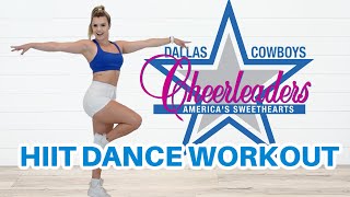 DALLAS COWBOYS CHEERLEADERS HIIT DANCE WORKOUT