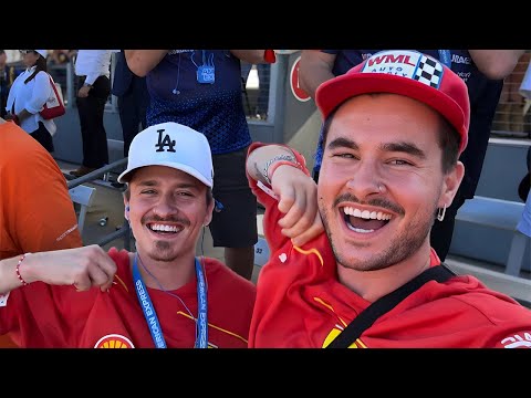 ME AND CRAWFORD WENT TO AN F1 RACE IN TEXAS!