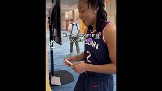 UCONN WBB TEAMS FUNNIEST MOMENTS