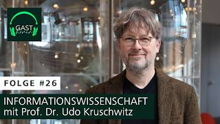 KI für alle Fälle? – INFORMATIONSWISSENSCHAFT mit Prof. Dr. Udo Kruschwitz