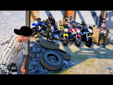 VOLTEI NA CASA ABANDONADA DE MOTOS E DEU RUIM !! GTA 5 MODS