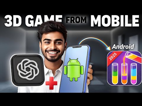 Create a 3D Game on Mobile with ChatGPT – Make a Game Without Coding & Earn Money Online Easily!