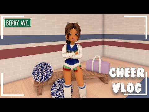 Berry Avenue || Cheer Vlog || Roleplay