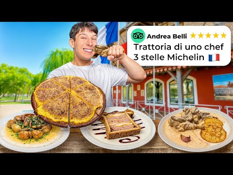 MANGIO nella TRATTORIA di GEORGE BLANC! uno chef 3 stelle Michelin