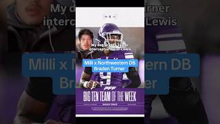 Braden Turner Training w Milli  Int vs Julian Lewis Big Ten Team Of The week . #cfb #football #