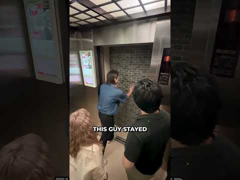 There Was A Wall Behind This Elevator Door! 😮