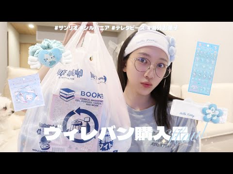 【購入品】ヴィレバンで25,000円分爆買い！サンリオグッズや懐かし文具など欲しいもの全部買ってみた🐬🪽₊˚⊹