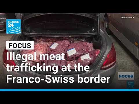YouTube video thumbnail: Police Crack Down on Illegal Meat Smuggling From France Into Switzerland