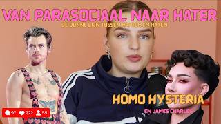 van MEGAFAN naar MEGAHATER, nostalgie beperkt je PLEZIER. James Charles en homo hysteria