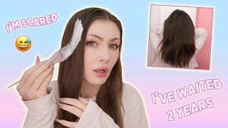 Bleaching My Hair After Growing It Out for 2 YEARS