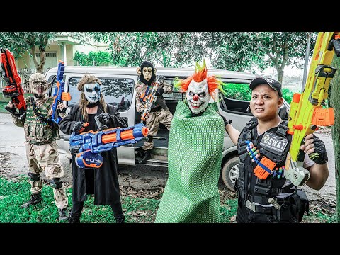 LTT Films : Warriors S.E.A.L X Nerf Guns Fight Crime Group Grakk Mask Destiny Shipment