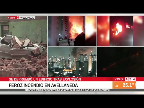 🔴 FEROZ INCENDIO EN AVELLANEDA: ¿CÓMO QUEDÓ EL LUGAR?