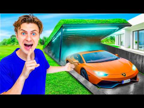 I Built 5 SUPERCAR SECRET ROOMS You’d NEVER FIND!!