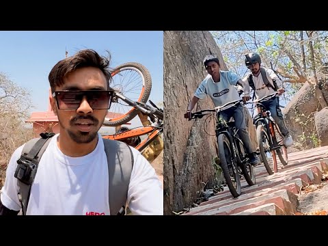 Cycle leke pahad pe aagye 😰 long ride