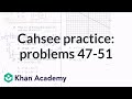 Slope, Inequalities, and Functions