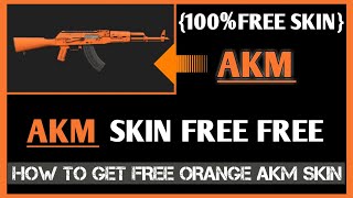 How To Get Free Akm Gun Skin Videos Infinitube - how to get free orange akm skin in pubg free pubg gun skin new