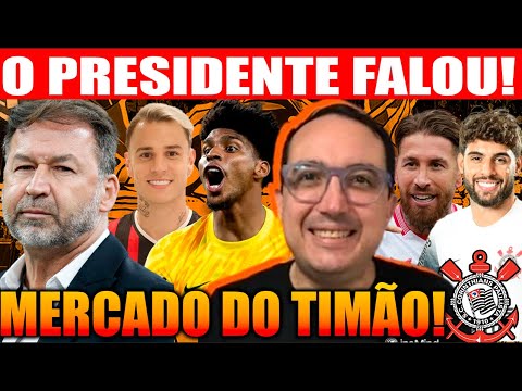 MERCADO DA BOLA DO CORINTHIANS! AUGUSTO MELO FALOU SOBRE AS NEGOCIAÇÕES DO TIMÃO!